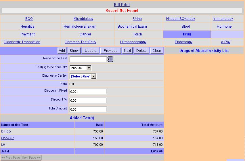 Hospital Management System A